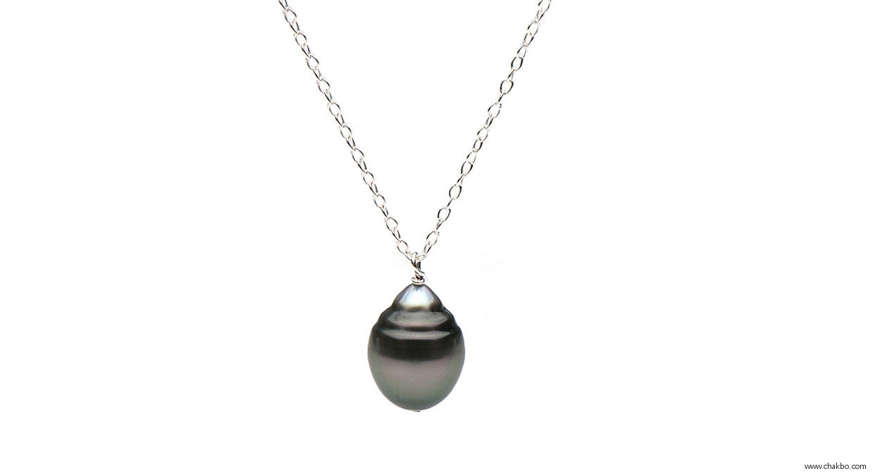 T00912-Tahitian Baroque Pearl Pendant